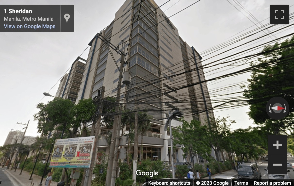 Street View image of South Building, Sheridan 1 Tower, Sheridan Street, Mandaluyong City