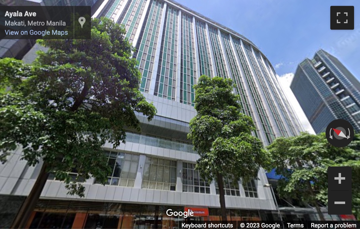 Street View image of Insular Life Building, Ayala Avenue corner Paseo De Roxas, Makati