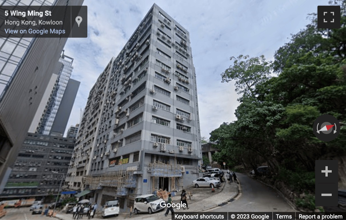 Street View image of Tai Cheong Factory Building, 3 Wing Ming Street, Cheung Sha Wan, Kowloon