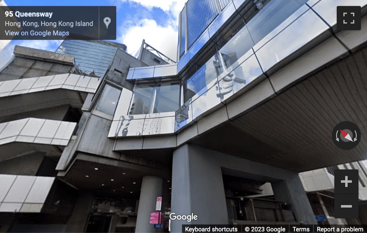 Street View image of Unity Center, 95 Queensway, Admiralty, Hong Kong