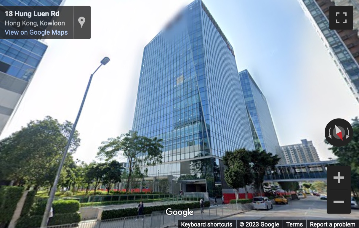 Street View image of Hung Luen Road, Kerry Hotel, Hung Hom Bay, Hong Kong