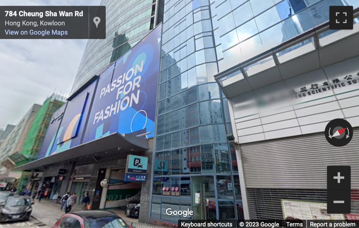 Street View image of China United Plaza (11F), 1008 Tai Nan West Street, Lai Chi Kok, Hong Kong