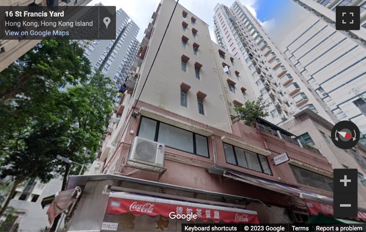 Street View image of 1 Electric Street, Wanchai, Hong Kong