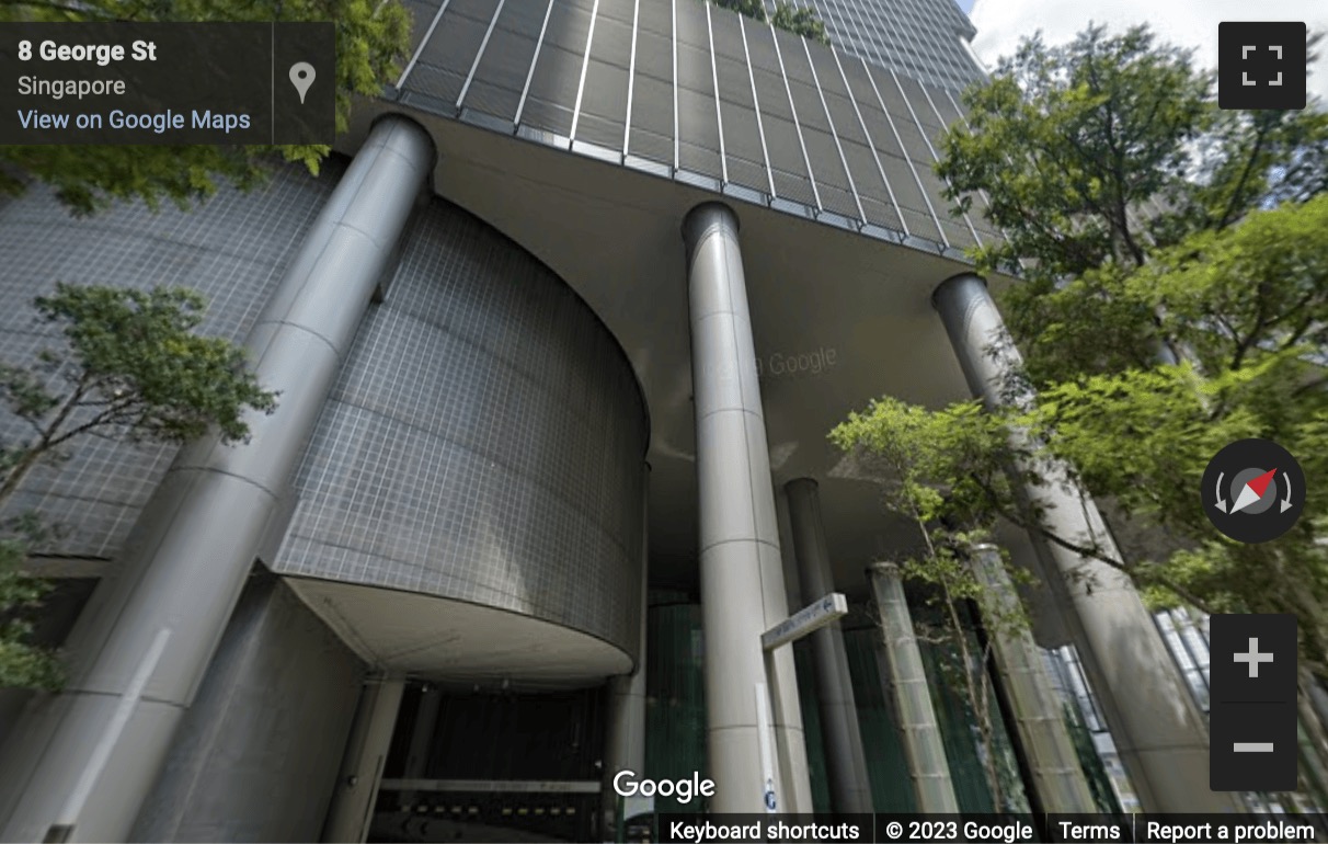 Street View image of 1 George Street, Level 10, Singapore