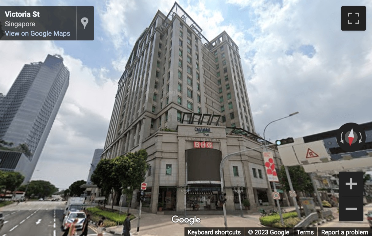 Street View image of 230 Victoria Street, No. 15-01/08, Bugis Junction, Singapore