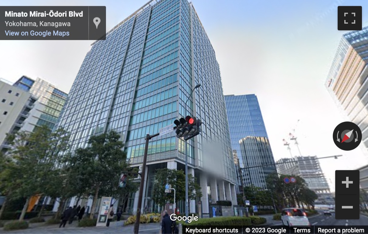 Street View image of Yokohama Blue Avenue 12F, 4-4-2, Minatomirai, Nishi-ku, Yokohama-Shi, Singleton