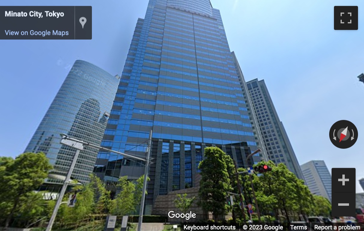 Street View image of Shinagawa East One Tower, Kounan, Minato-Ku, Tokyo