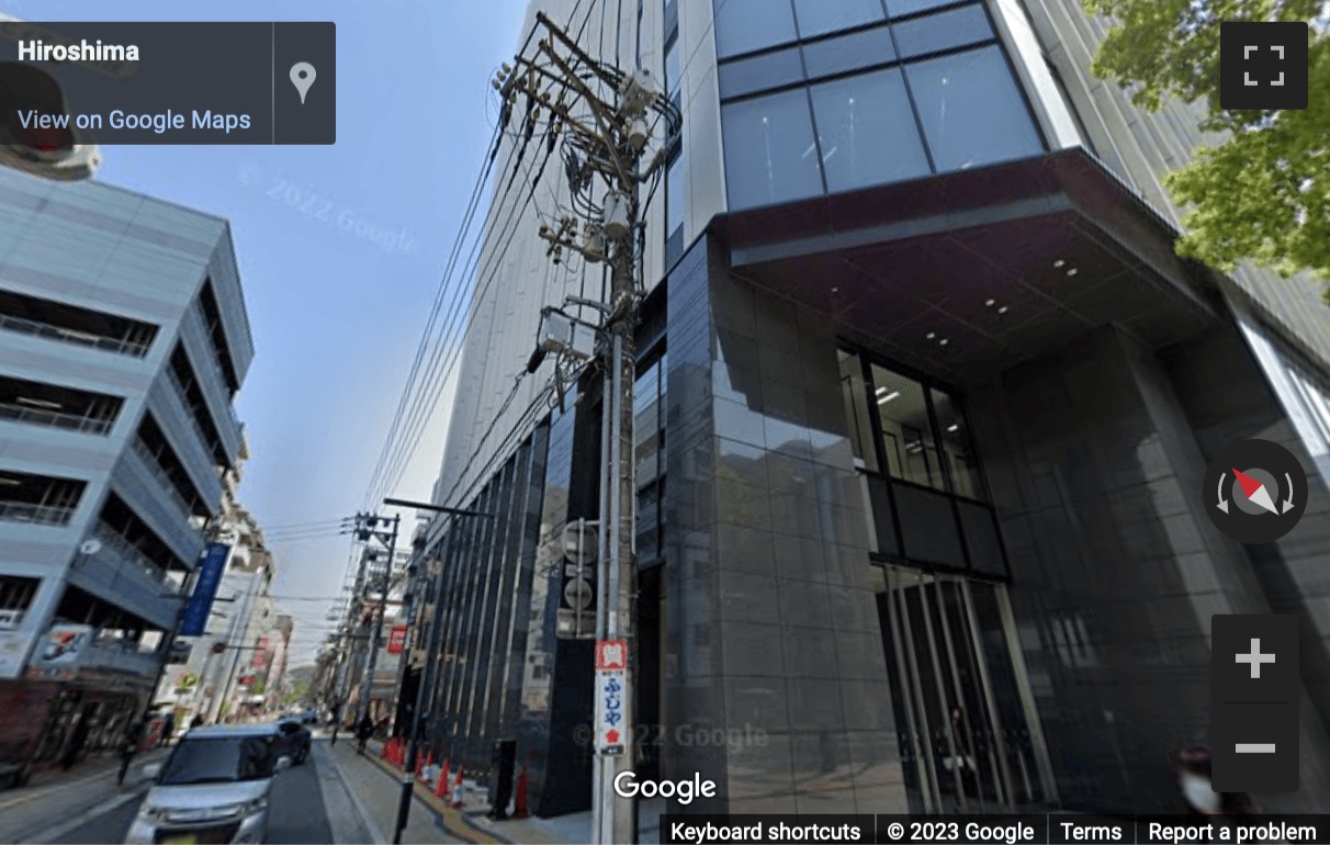 Street View image of Shin Hiroshima Building 1F & 2F, 13-15, Noboricho, Naka-Ku, Hiroshima-Shi