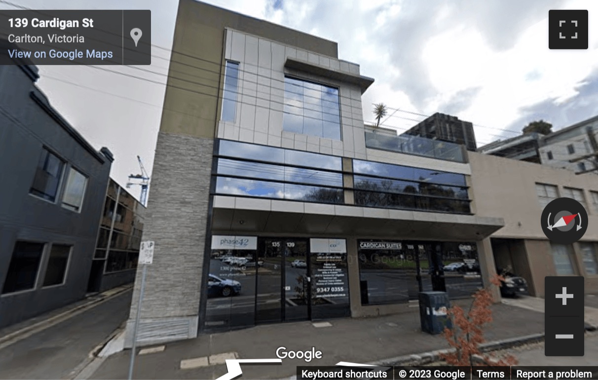 Street View image of 141 Cardigan Street, Carlton - Melbourne