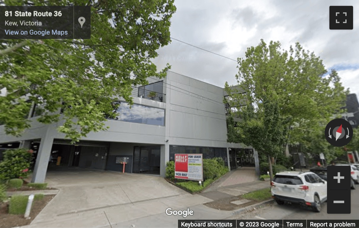 Street View image of 83 High Street, Kew, Melbourne