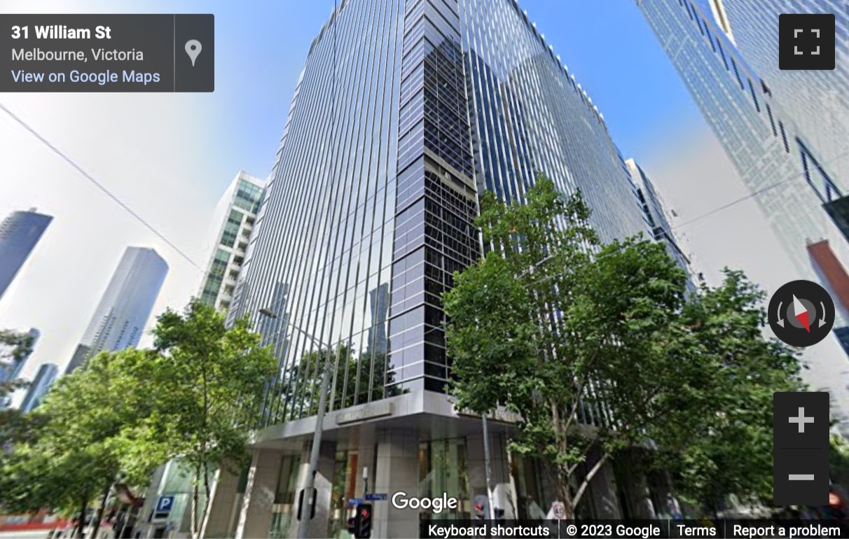 Street View image of 15 William Street, Melbourne, Victoria