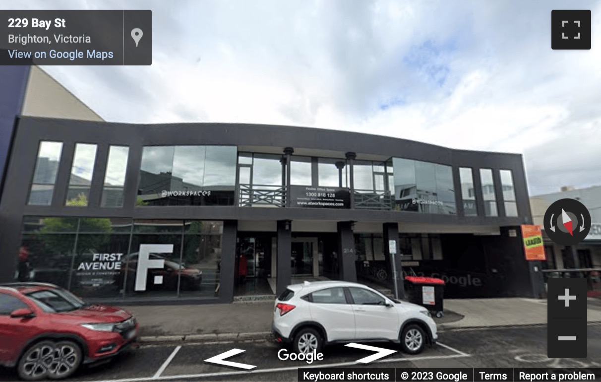 Street View image of 214 Bay Street, Brighton, Victoria, Melbourne