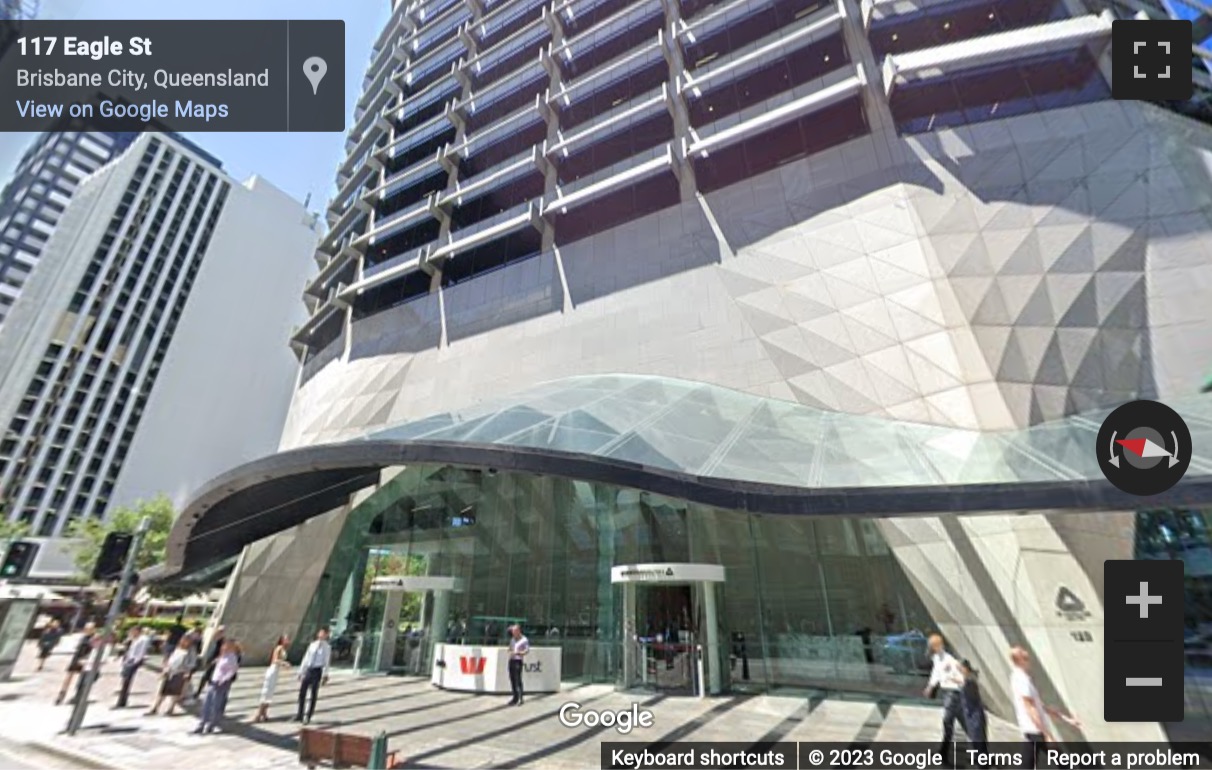 Street View image of 123 Eagle Street, QLD 4000, Brisbane