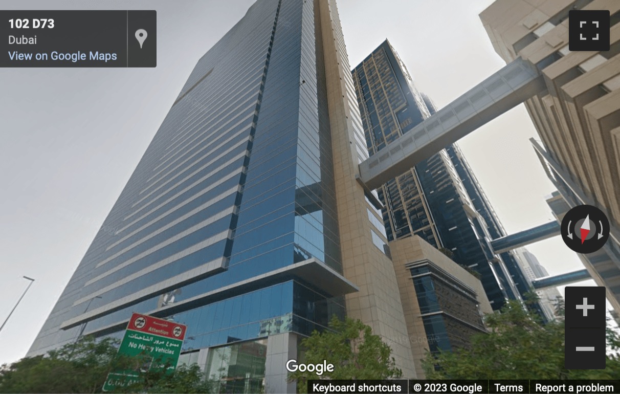 Street View image of Burj Al Salam, Sheikh Zayed Road Trade Center 1, Dubai