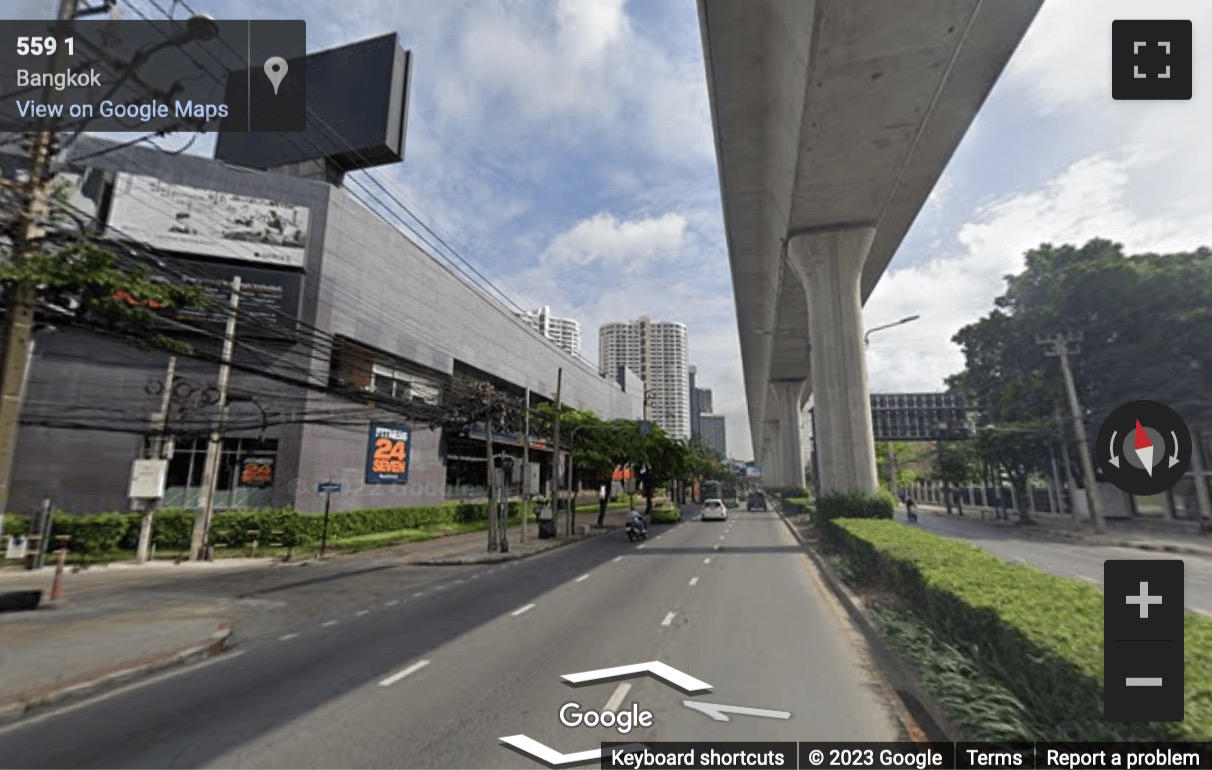 Street View image of 1687/1 Phahonyothin Road, Chatuchak Sub-district, Chatuchak District, Bangkok