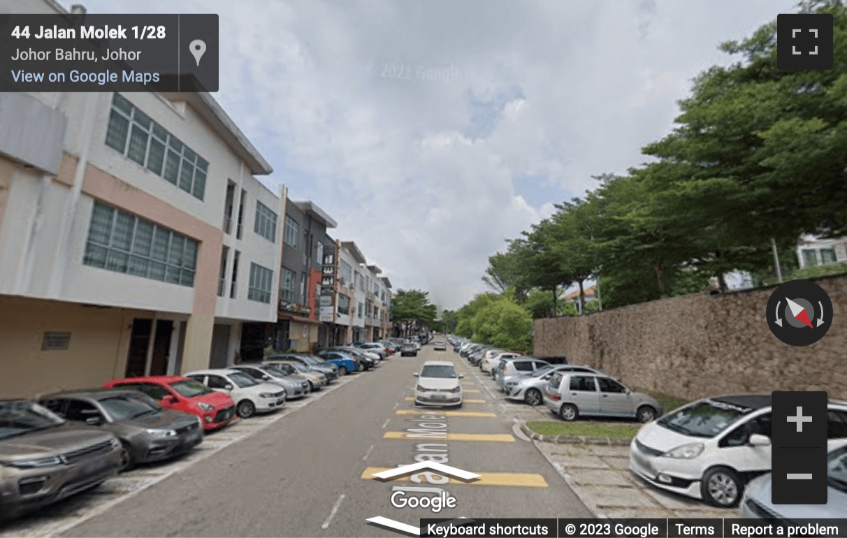 Street View image of 34-01 Jalan Molek 1/28, Taman Molek, 81100 Johor Bharu, Johor, Johor Bahru