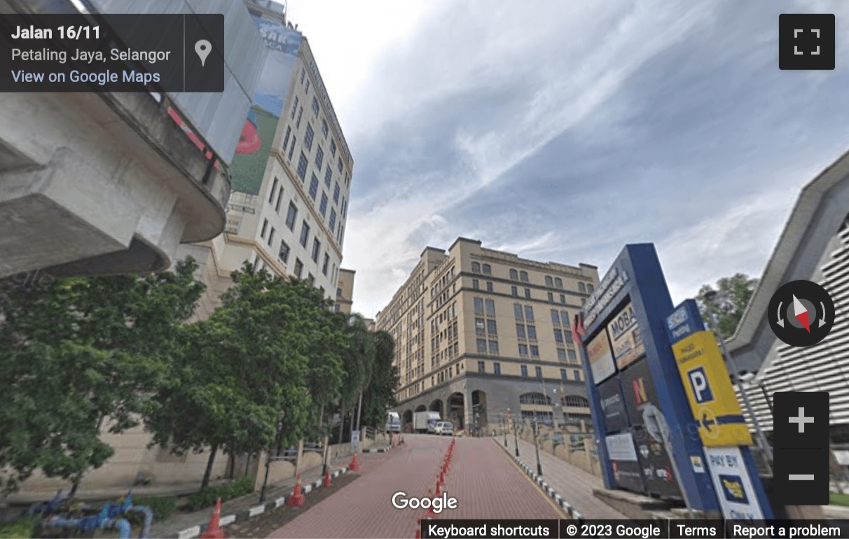 Street View image of Level 5, Block A, Pusat Dagangan Phileo Damansara 1, Petaling Jaya