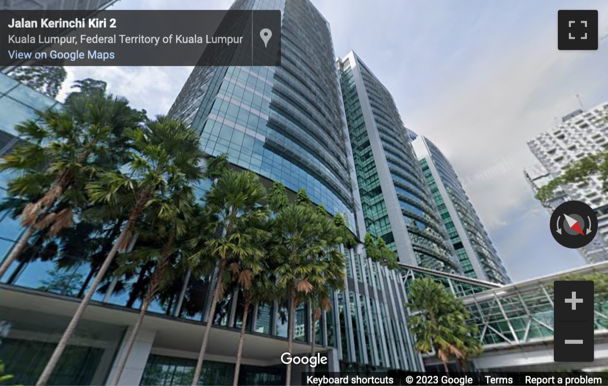 Street View image of Tower 3 (L1&2), Avenue 7, Horizon 2 Bangsar South City No. 8, Jalan Kerinchi, Kuala Lumpur