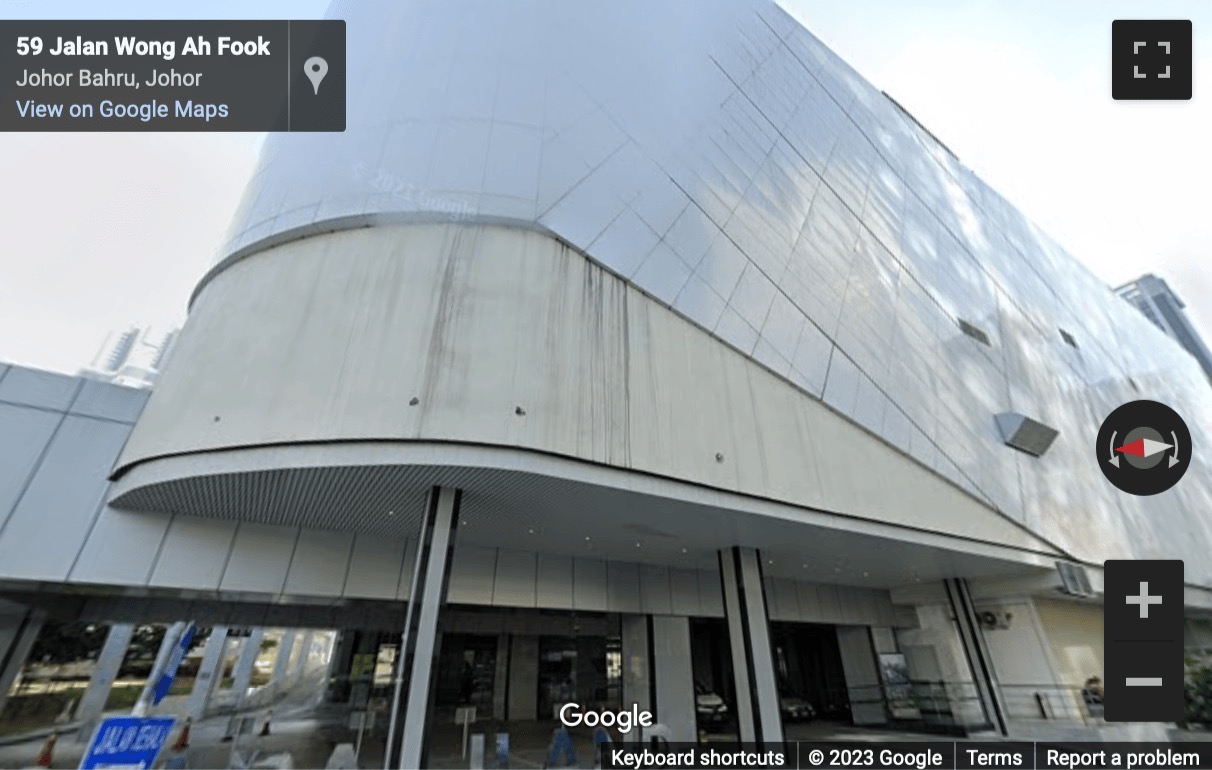 Street View image of Menara JLand (L18), Johor Bahru City Centre, Jalan Tun Abdul Razak