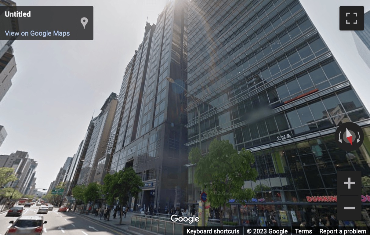 Street View image of Gangnam Station II, 7 Teheran-ro 5-gil, Gangnam-gu, Seoul