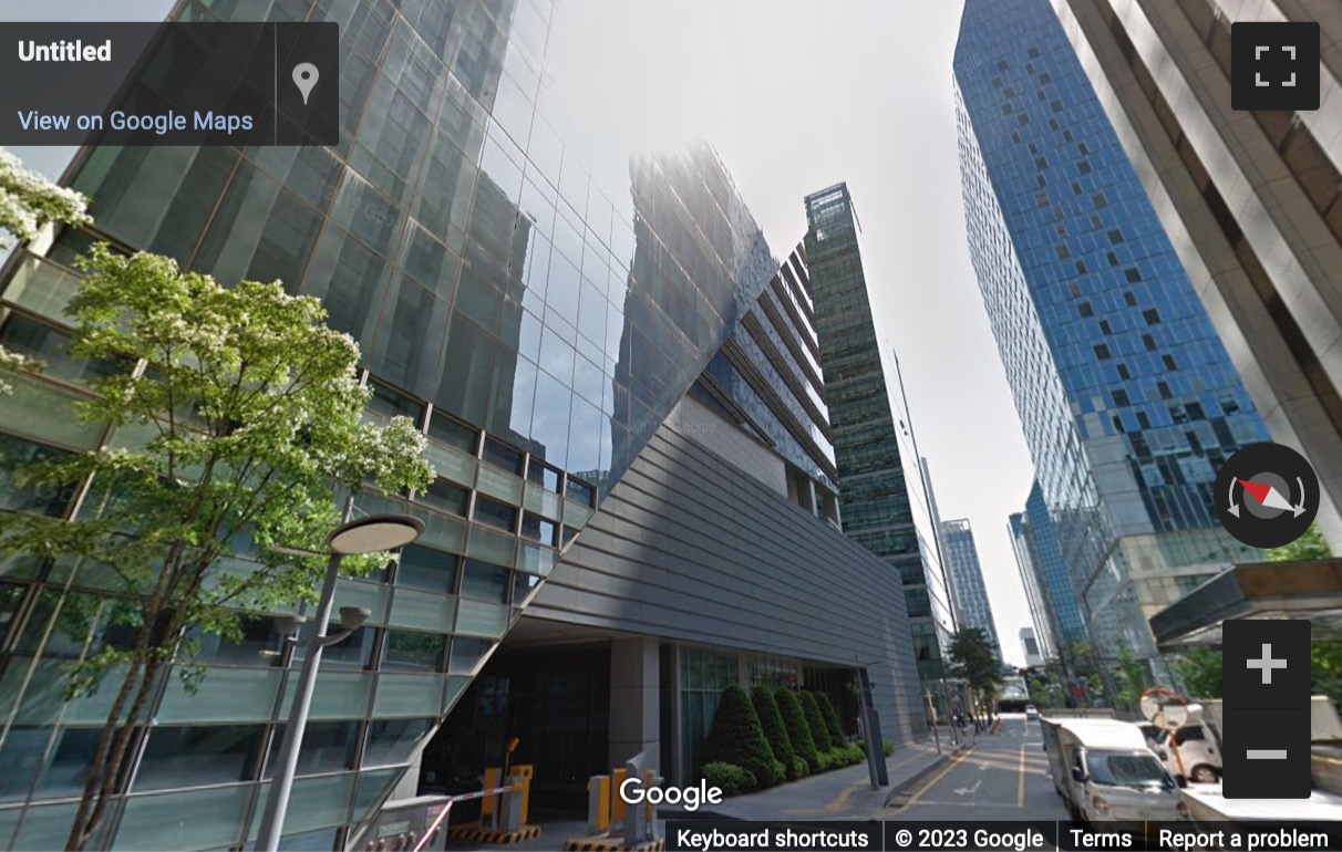 Street View image of Ferrum Tower, 23F & 24F, 19 Eulji-ro 5-gil, Jung-gu, Seoul