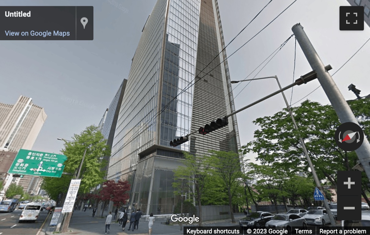 Street View image of Concordian, 2F, 5F, 76 Saemunan-ro, Jongno-gu, Seoul