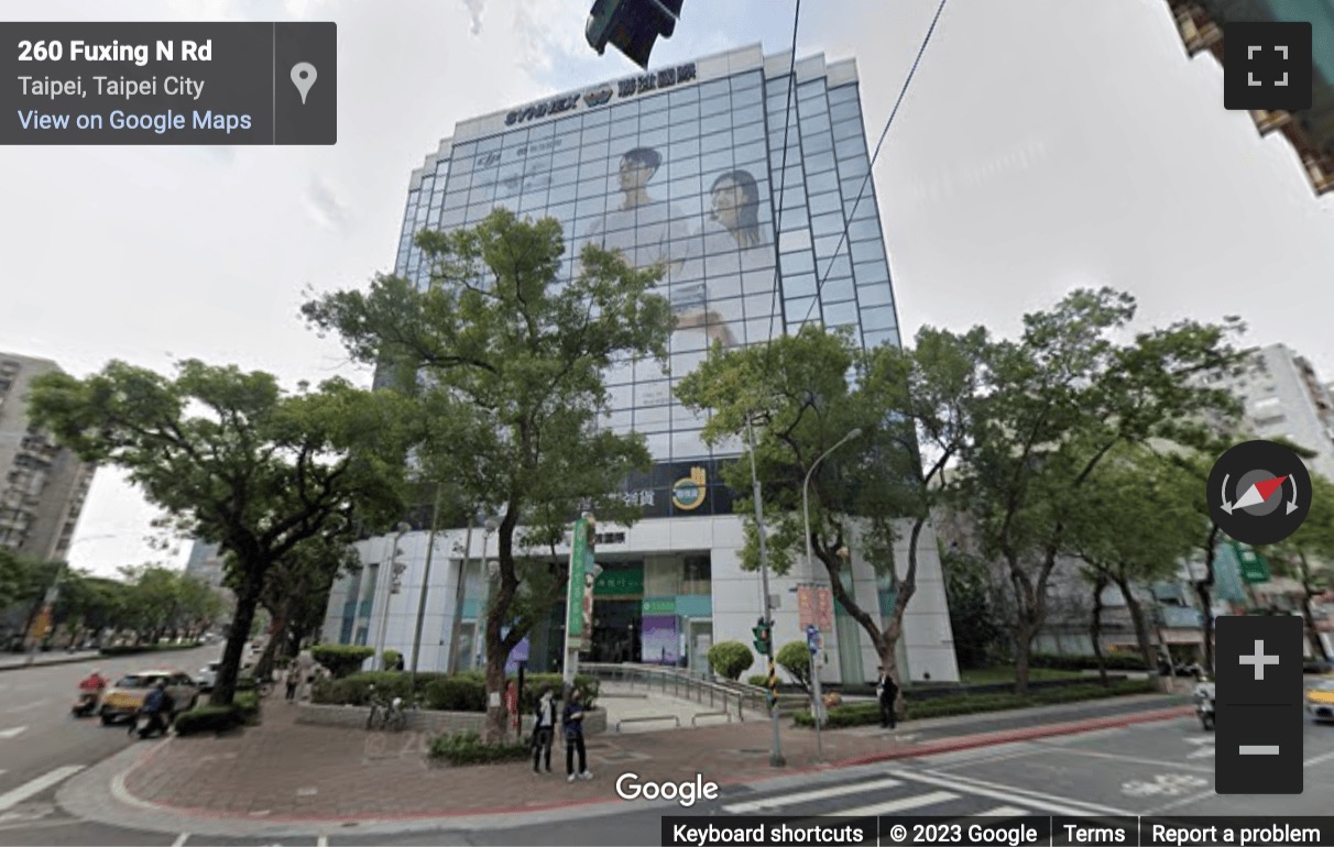 Street View image of 101 Section 3, Minsheng East Road, Taipei