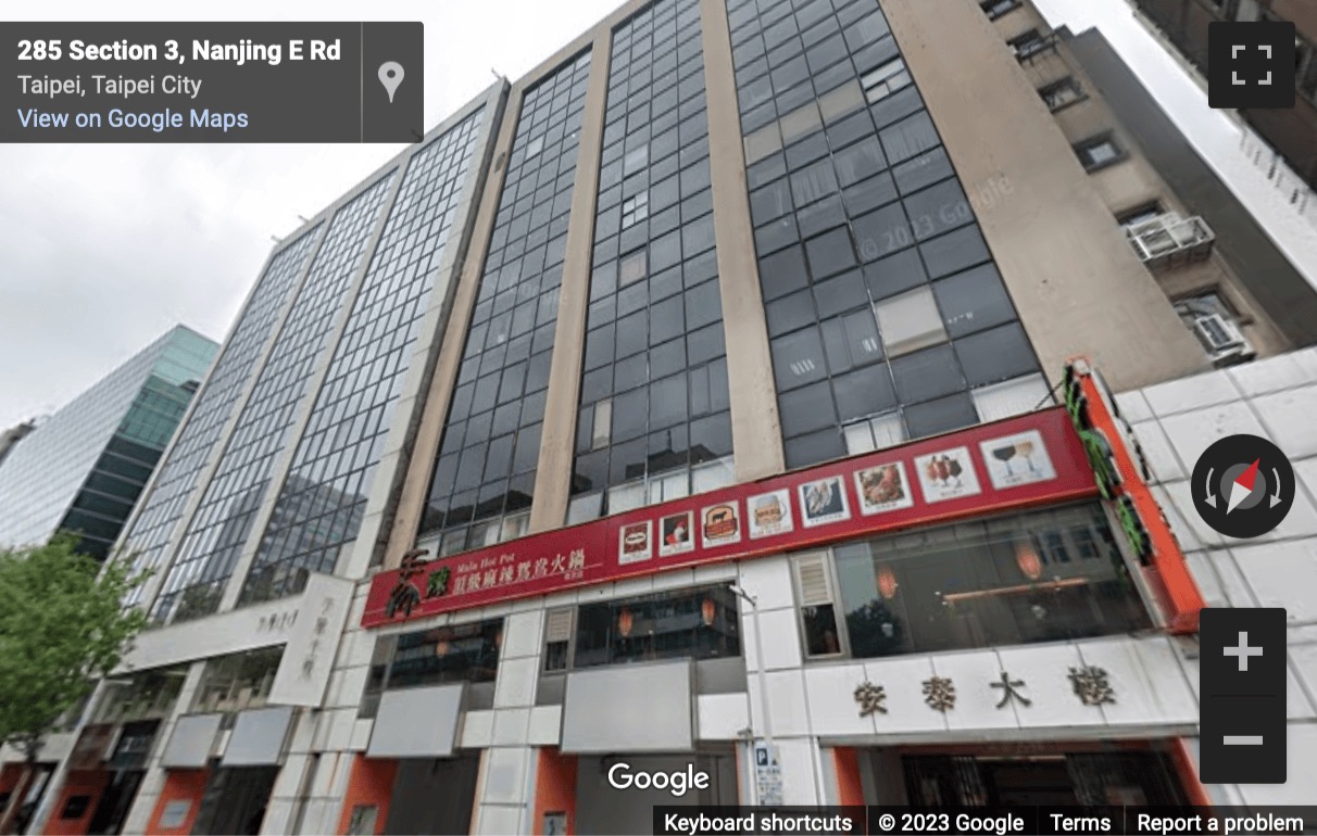 Street View image of Sec. 3, Nanjing E. Rd, Songshan Dist, Taipei City