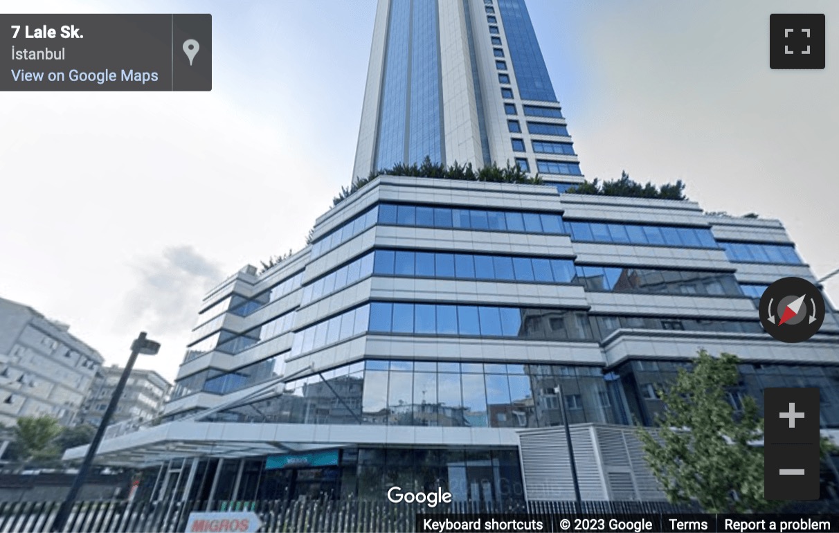 Street View image of İzzetpaşa Mahallesi, Yeni Yol Caddesi, No: 3, Kat 2, Nurol Tower, Şişli, İstanbul, Istanbul