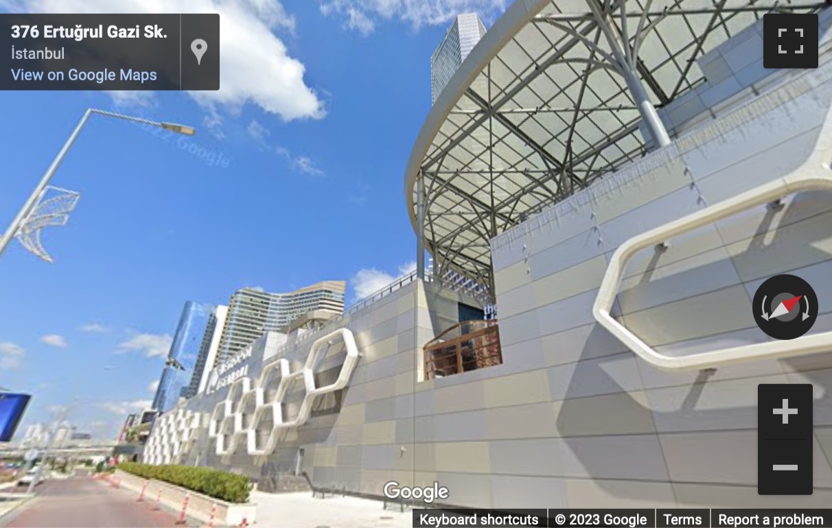 Street View image of Atatürk Mah. Ertuğrul Gazi Sok, Metropol İstanbul Sitesi Ataşehir İstanbul