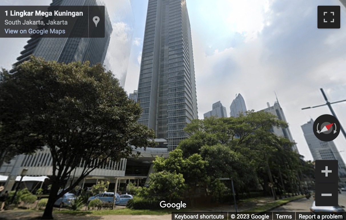 Street View image of WeWork Noble House, Mega Kuningan, No. 2, Jl. Dr. Ide Anak Agung Gde Agung Kav. E 4. 2, Jakarta