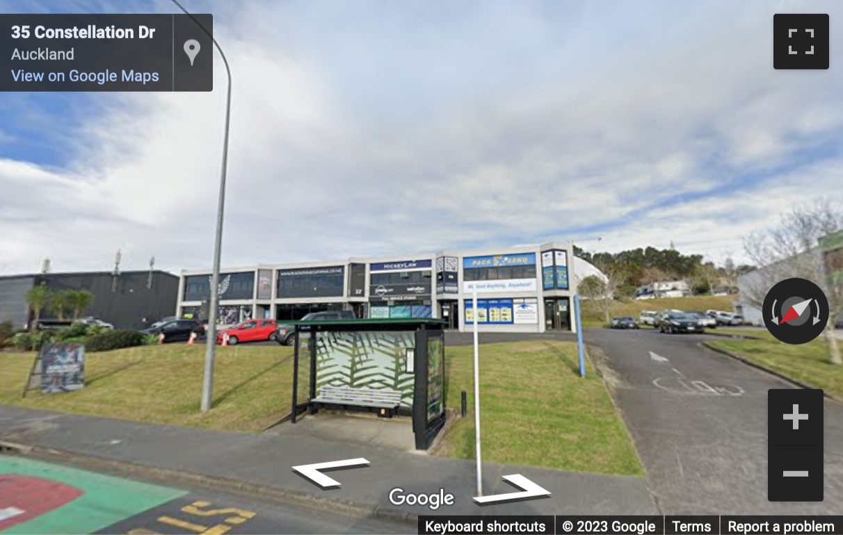 Street View image of 28 Constellation Drive, Rosedale, Auckland 0632, New Zealand