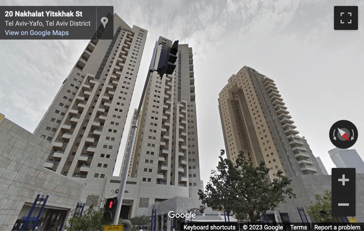 Street View image of 18 Nahalat Itzhak St, Tel Aviv-Yafo, Israel