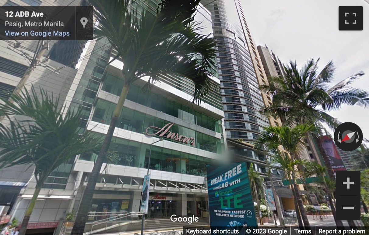 Street View image of The Podium West Tower, 12 ADB Avenue, Ortigas Center, 1554, Mandaluyong