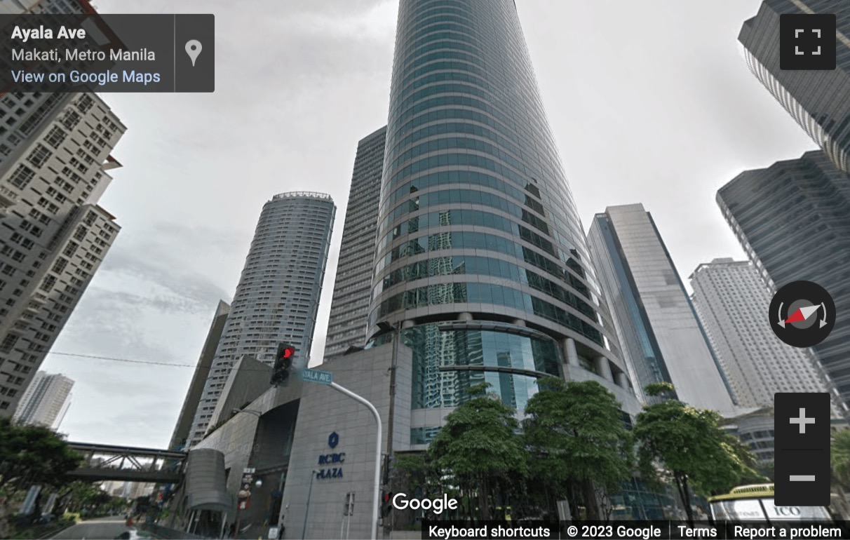 Street View image of 30F Yuchengco Tower, RCBC Plaza H. V. Dela Costa, Makati, Metro Manila