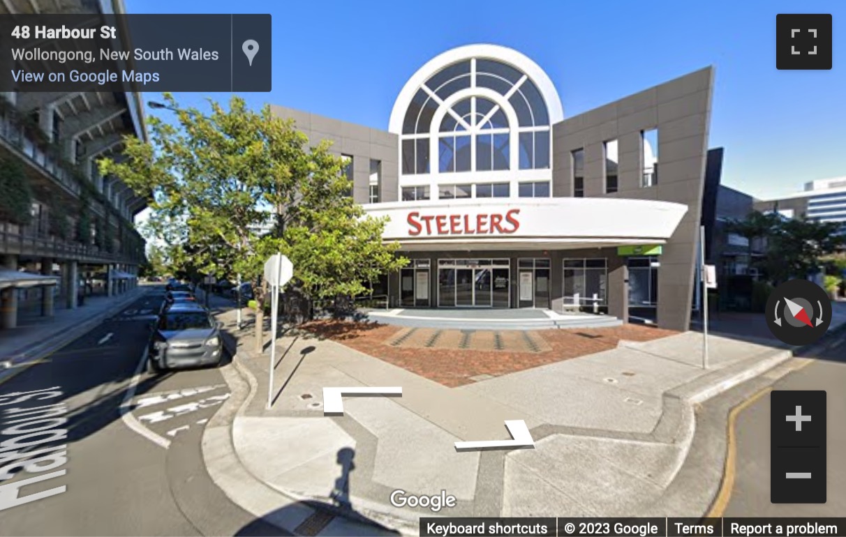 Street View image of 1 Burelli Street, Wollongong, Australia