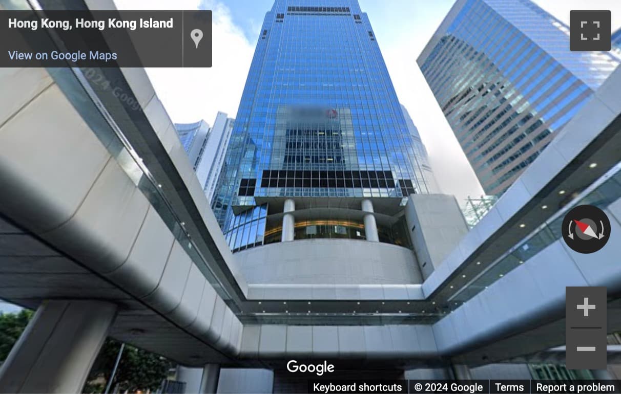 Street View image of Level 20, One IFC, 1 Harbour View Street, Central, Hong Kong