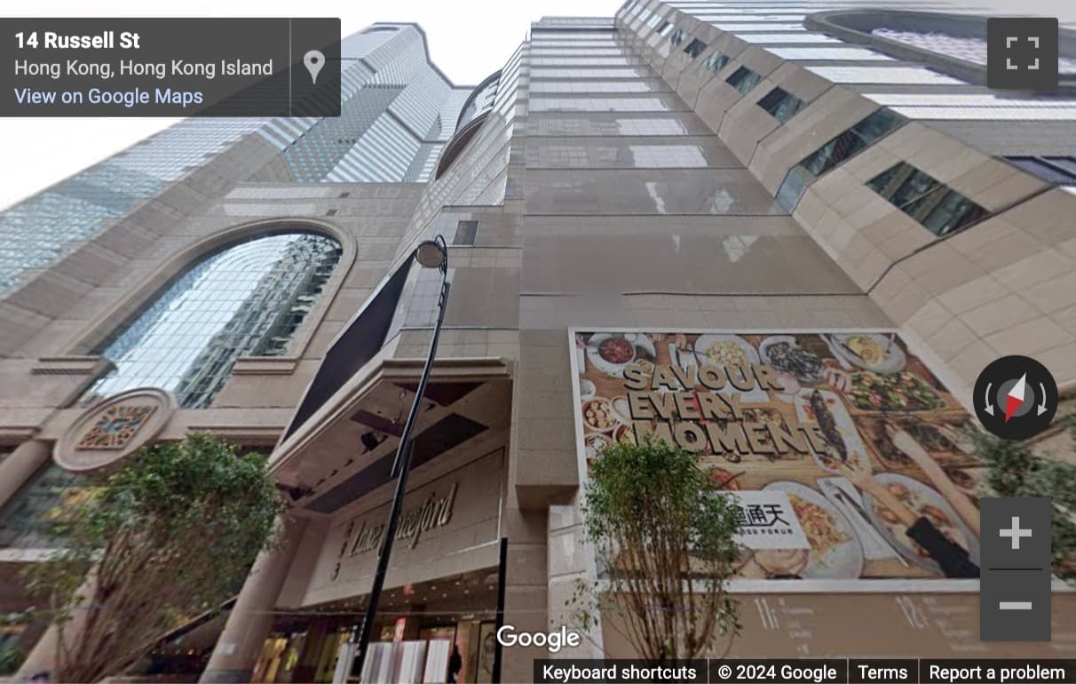 Street View image of Level 34, Tower One, Times Square, 1 Matheson St, Causeway Bay, Hong Kong