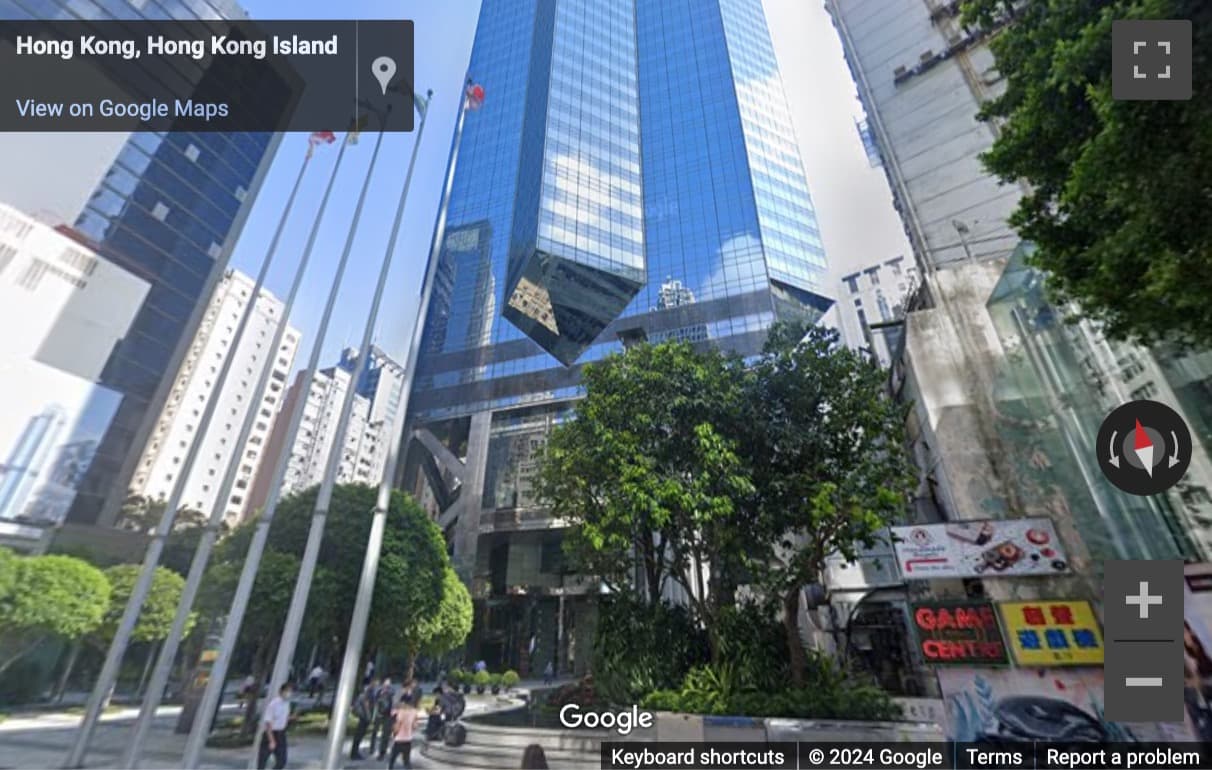 Street View image of Level 76, The Centre, 99 Queens Road Central, Hong Kong