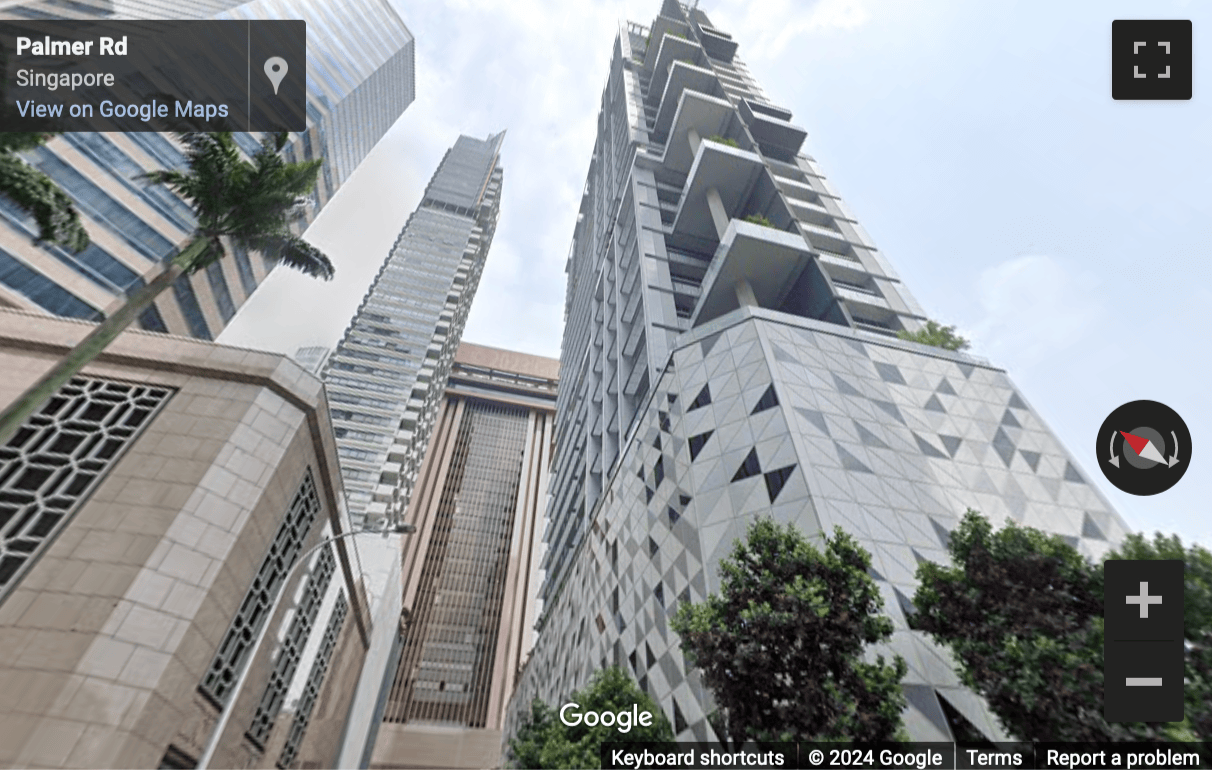 Street View image of 70 Shenton Way, Eon Shenton 21st floor, Singapore