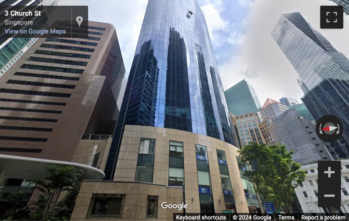 Street View image of PLUS Building, 14F & 15F, 20 Cecil Street, PLUS Building, Singapore