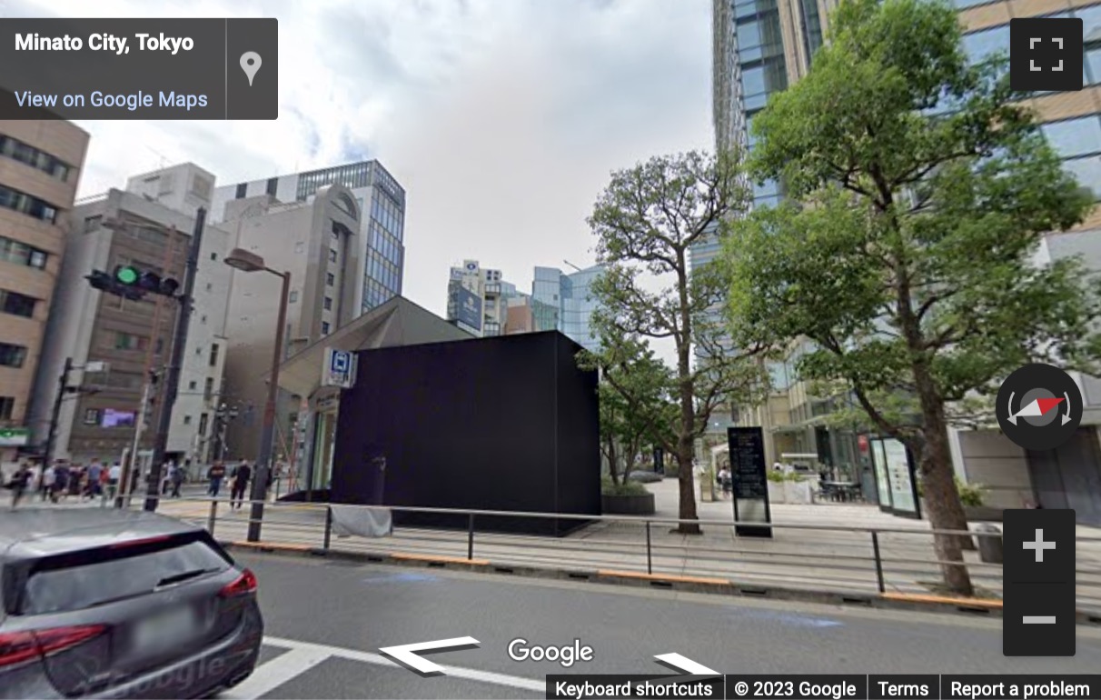 Street View image of 7-12, Roppongi, Minato-Ku, Tokyo