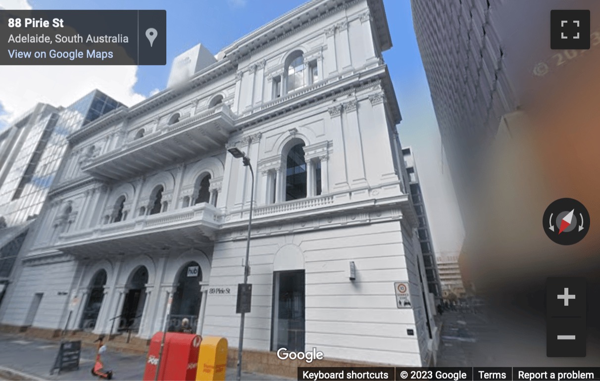 Street View image of 89 Pirie Street, Adelaide, South Australia