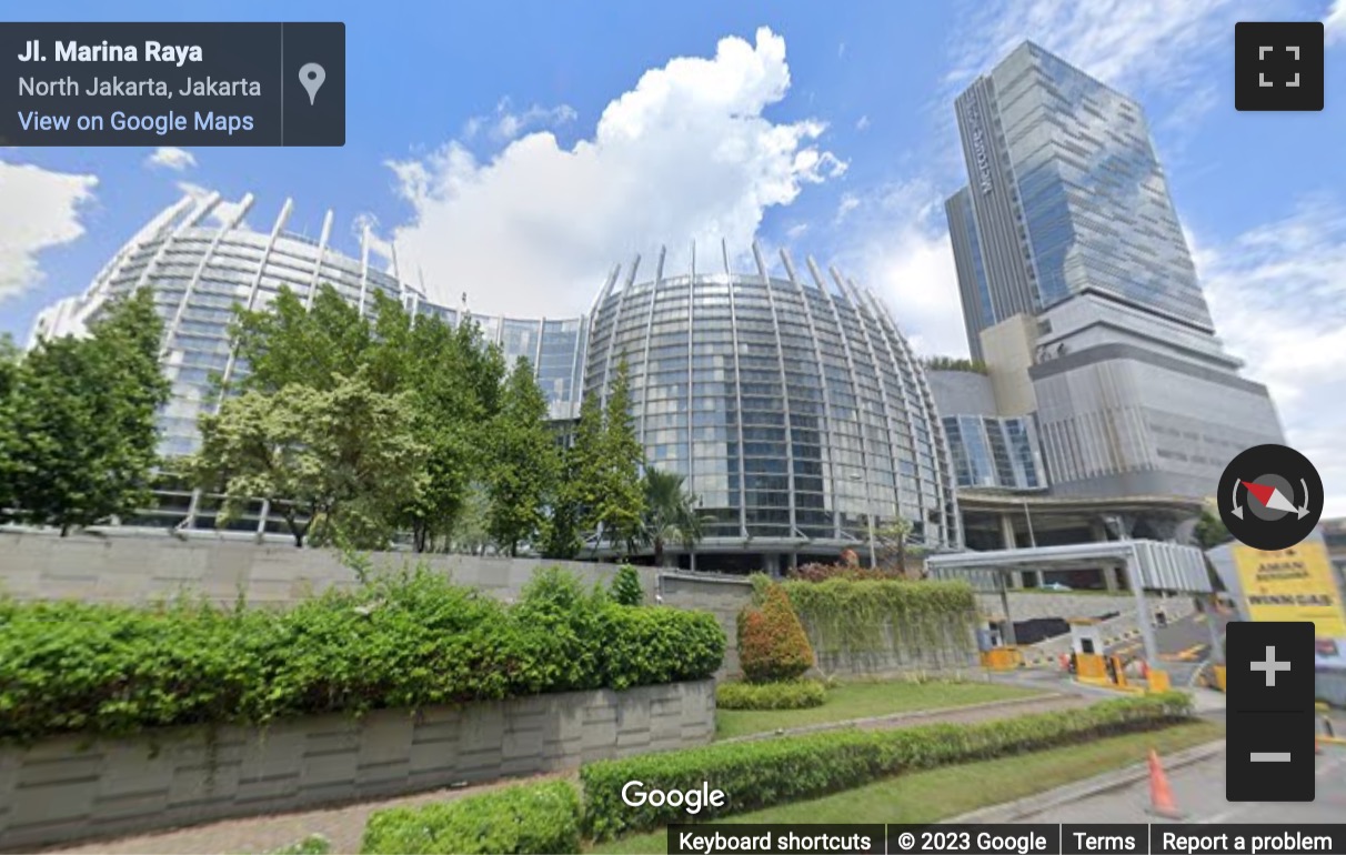 Street View image of ASG Tower, 15th floor, Jl. Pantai Indah Kapuk, Boulevard Kamal Muara Penjaringan, Jakarta