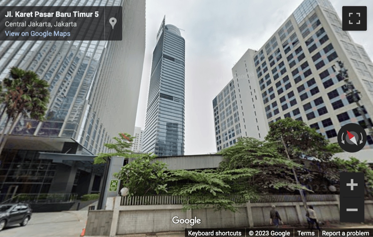 Street View image of Jl. Jend. Sudirman Jl. Kav. P&ampK; V No. 6, RW. 11, Kar, Tengsin, Kecamatan Tanah Abang, Kota Jakarta Pusa