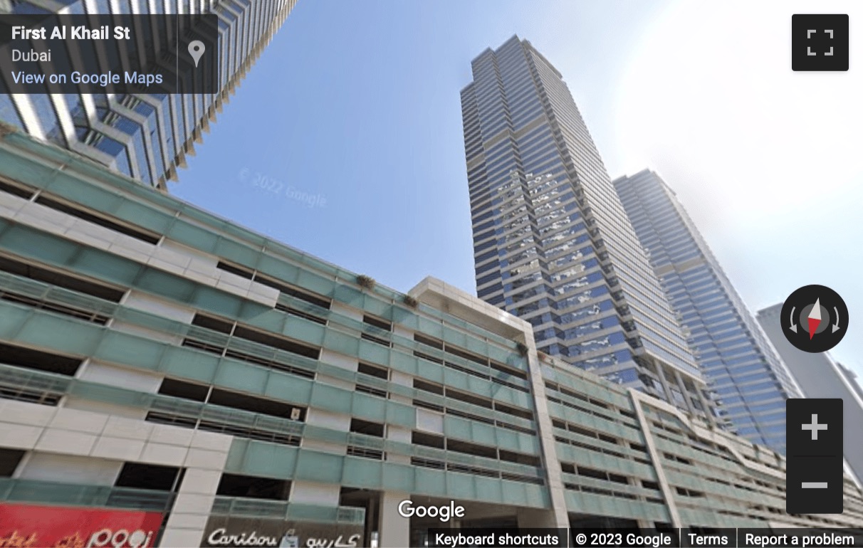 Street View image of Al Mazaya Tower BB2, Sheikh Zayed Road, Dubai, UAE