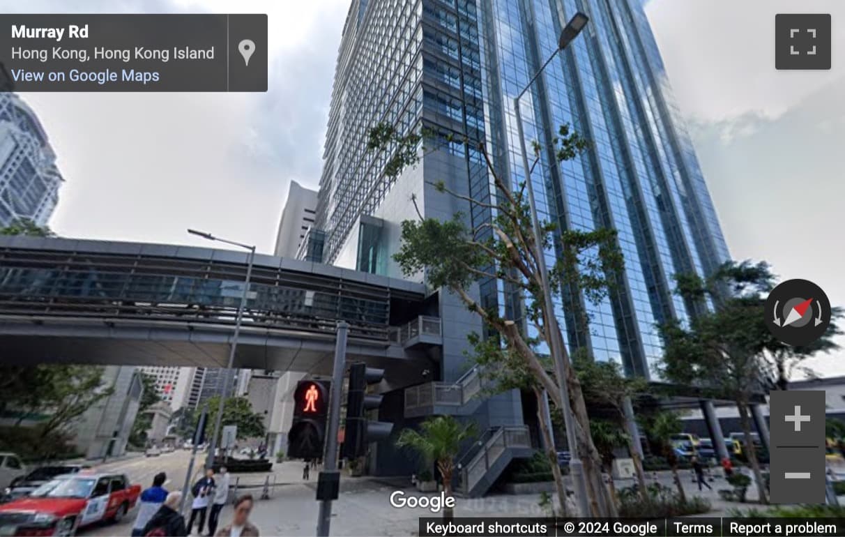 Street View image of Level 15, AIA Central, 1 Connaught Road Central, Hong Kong