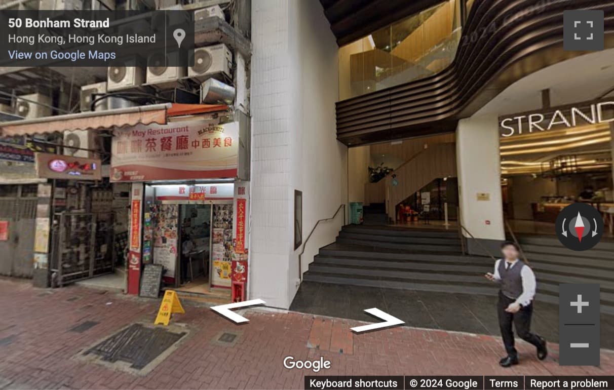 Street View image of Bonham Circus, 40-44 Bonham Strand East, 2nd floor and 6th floor, Hong Kong