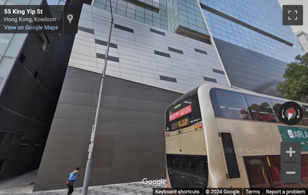 Street View image of 7K King Palace Plaza, 55 King Yip Street, Hong Kong