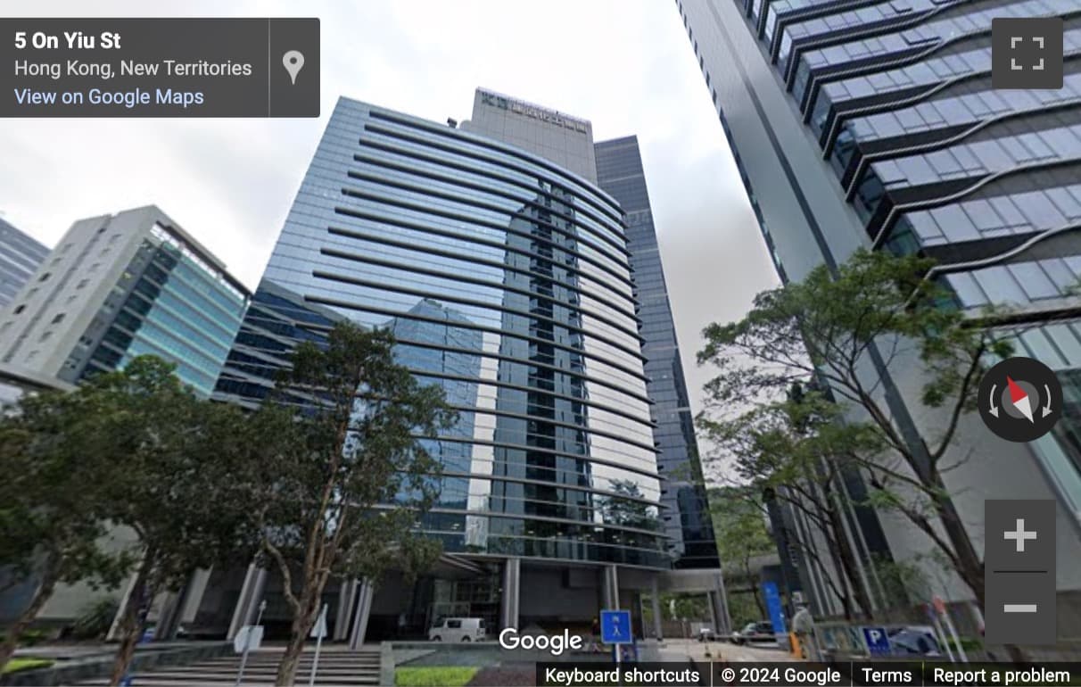 Street View image of 2601-05, Delta House, 3, On Yiu Street, Hong Kong